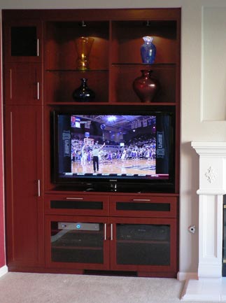 Custom Media Cabinet